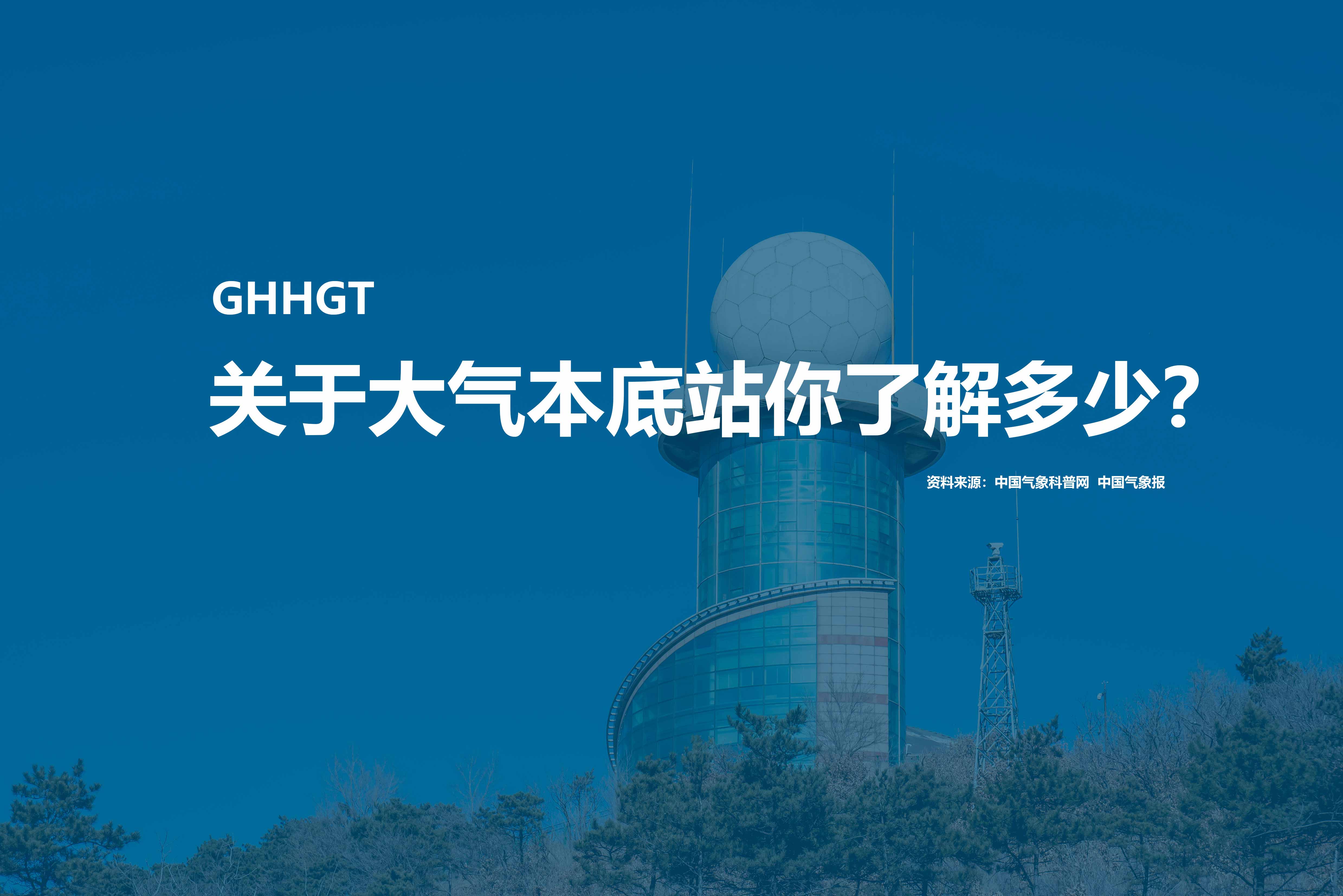  關于大氣本底站你了解多少？